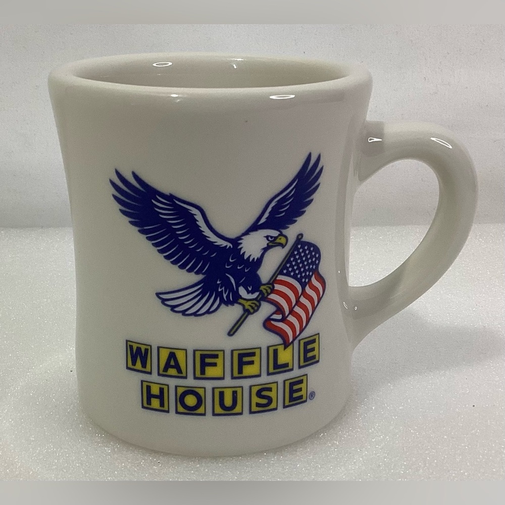 Waffle House 2026 Patriotic Coffee Mug America's Place Since 1955